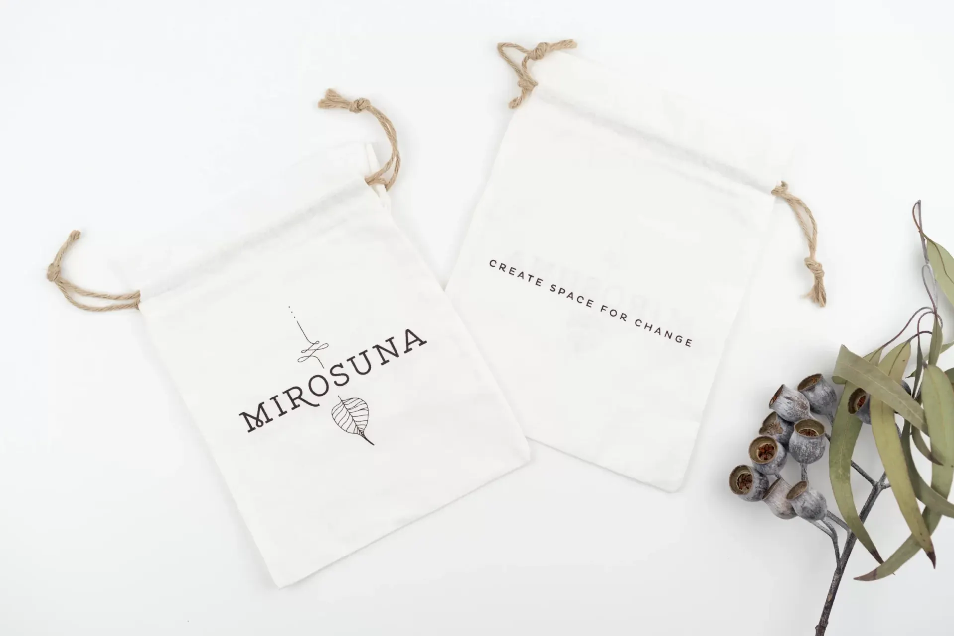 Gift Bag – Cotton Drawstring Pouch