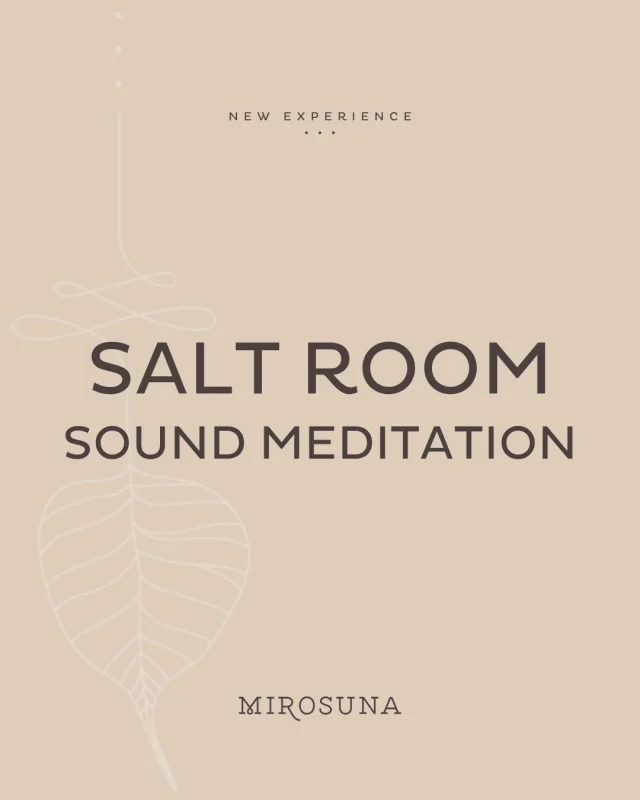 ❤️ NEW - SALT ROOM SOUND MEDITATION JOURNEY Join us for a deeply restorative Sound Meditation Experience insid