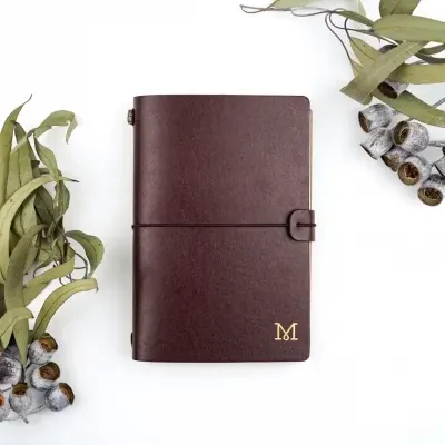 Mirosuna Gold Vegan Journal