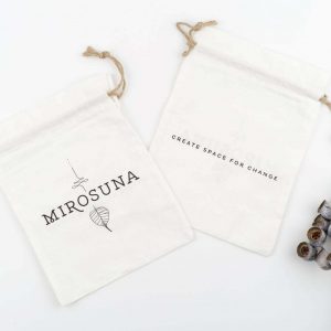 Mirosuna Cotton Drawstring Gift bags